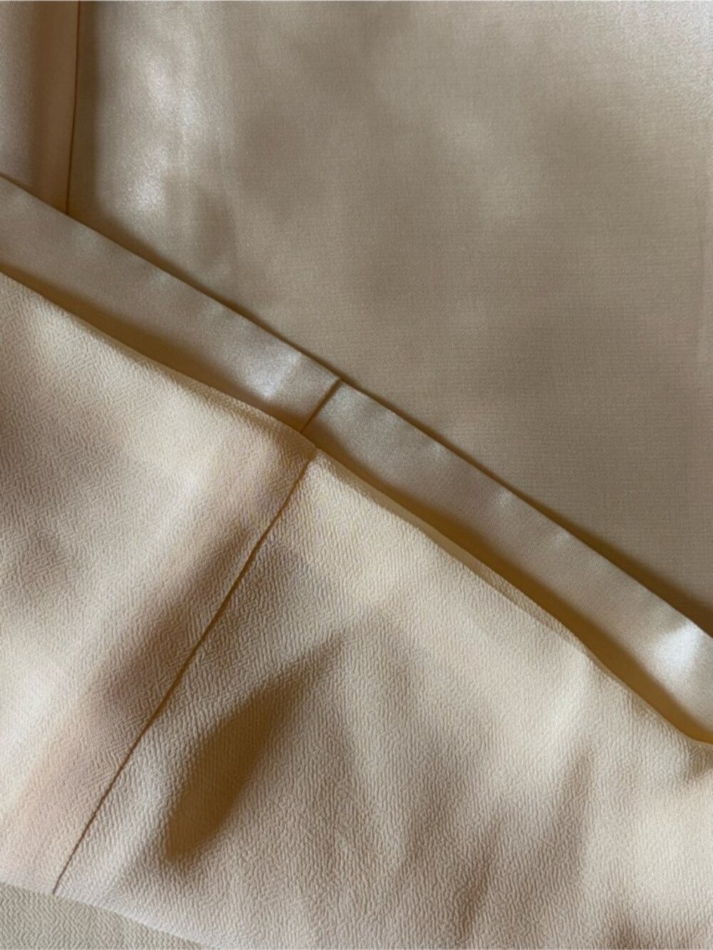 NEW Reformation Ecru Mini Scarf Detail Dress Butter Bridal Cream | US 2 UK 6 - Picture 13 of 15